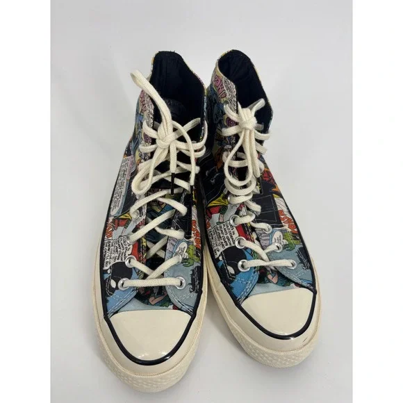 Converse Sneaker Unisex Mens 8 Womens 10 Batman 80th Anniversary Chuck 70 Hi - Picture 11 of 14